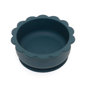 Petit Monkey silicone bowl lion balsam blue