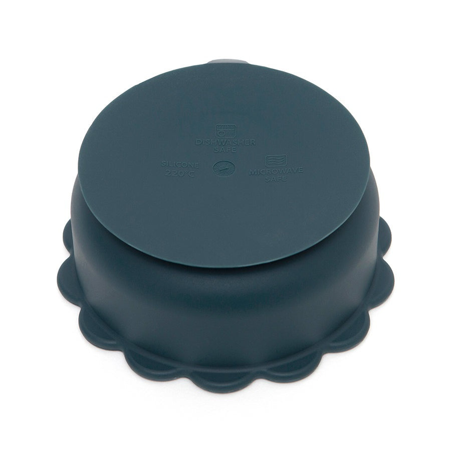 Petit Monkey silicone bowl lion balsam blue 8719244225958