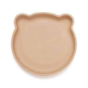 Petit Monkey silicone plate bear honey