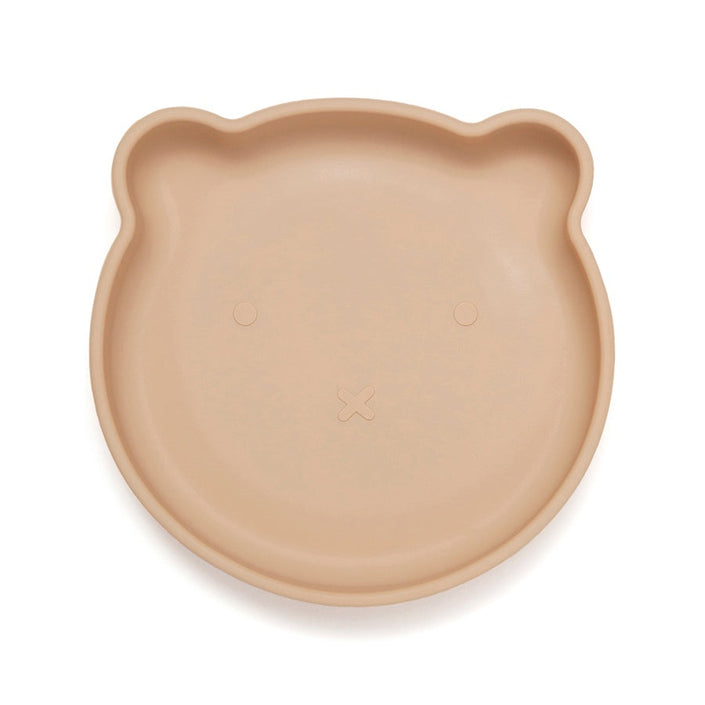 Petit Monkey silicone plate bear honey