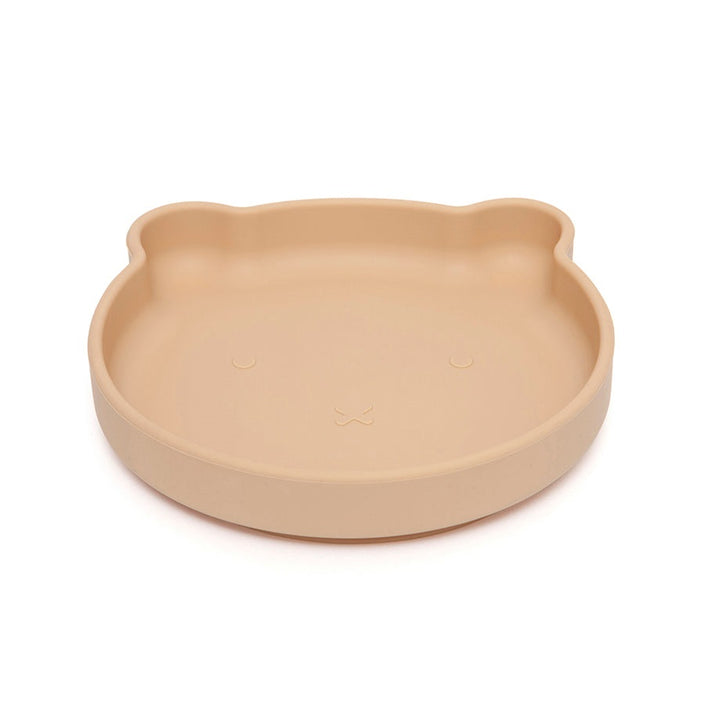 Petit Monkey silicone plate bear honey