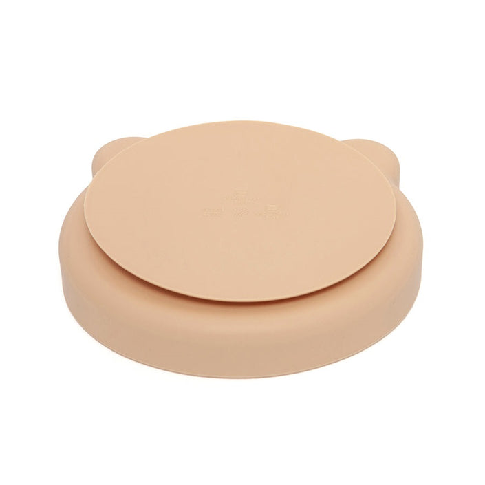 Petit Monkey silicone plate bear honey