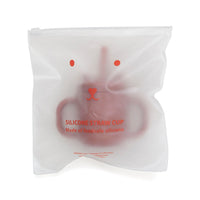 Petit Monkey silicone sippy cup with ears baked clay