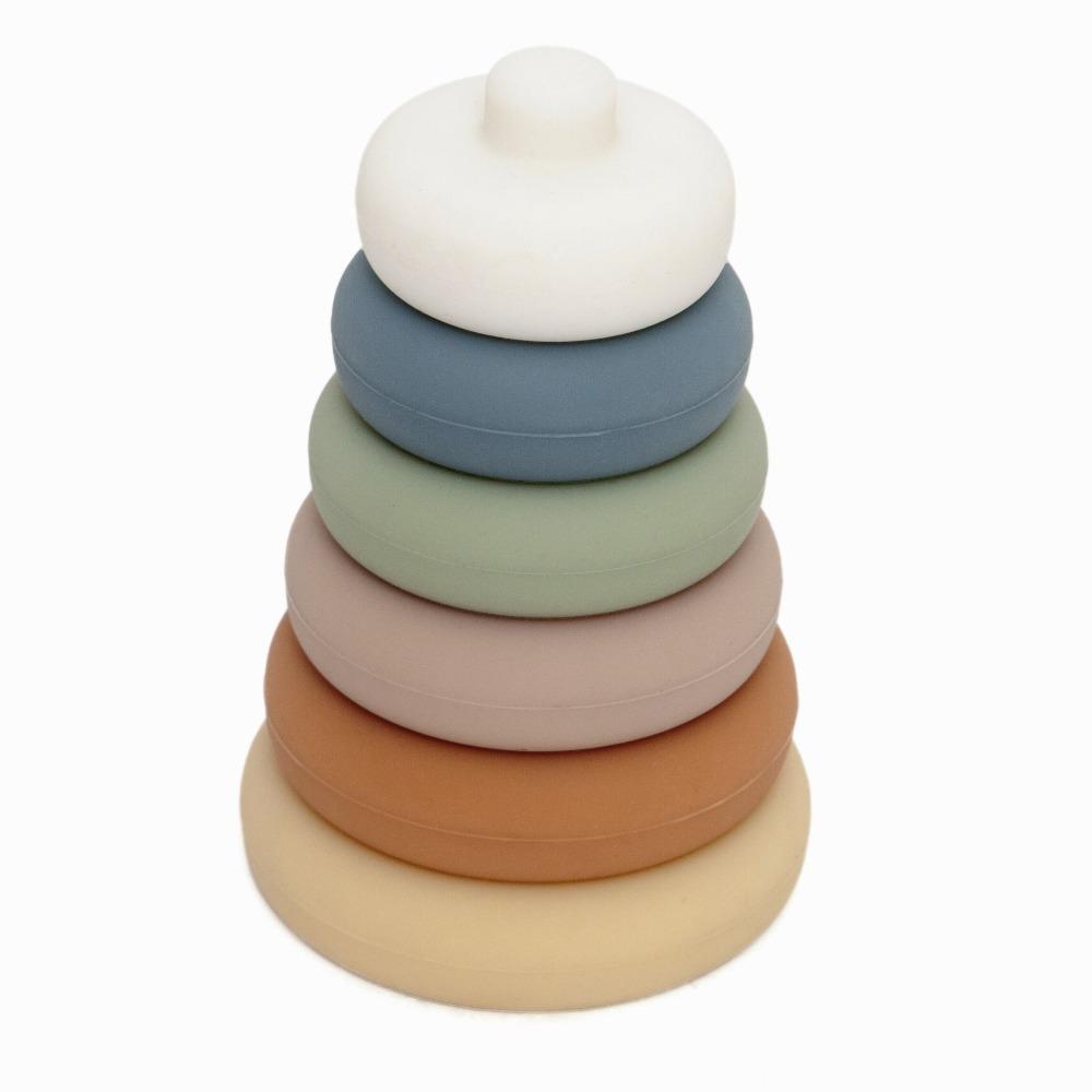 Petit Monkey stacking tower Nevaeh desert sage 6 months+