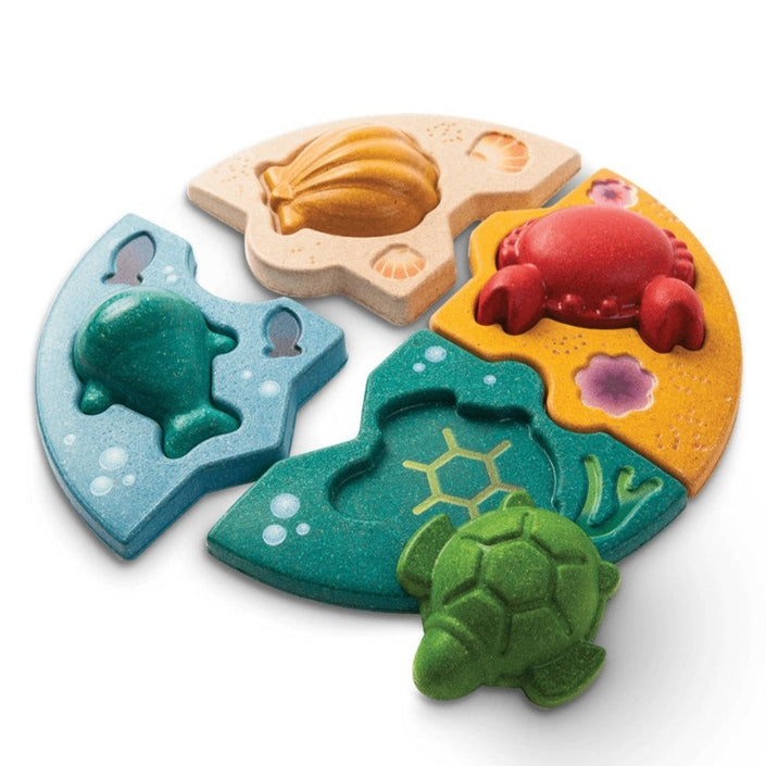 Plan Toys puzzle marine 1 yr+