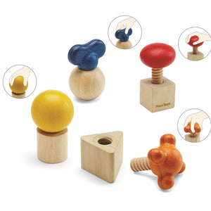 Plan Toys screw game nuts and bolts 2 yrs+