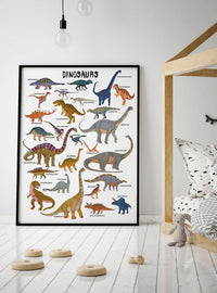 Poster Dinosaur 50 x 70 cm Barbara Dziadosz