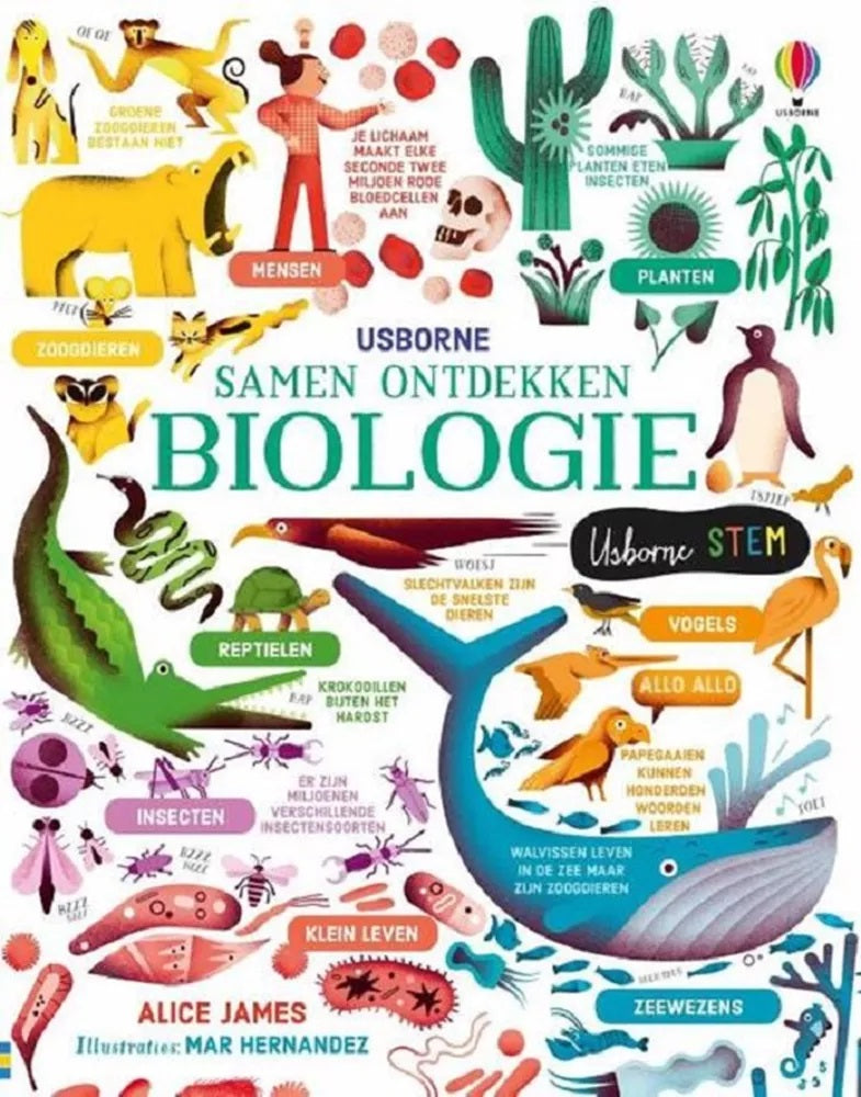 Discovering biology together 7 yrs+