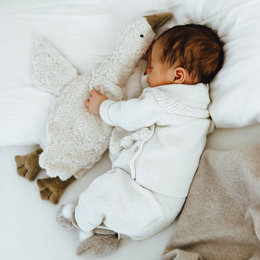 Senger Naturwelt heat soft toy goose white small 2 months+