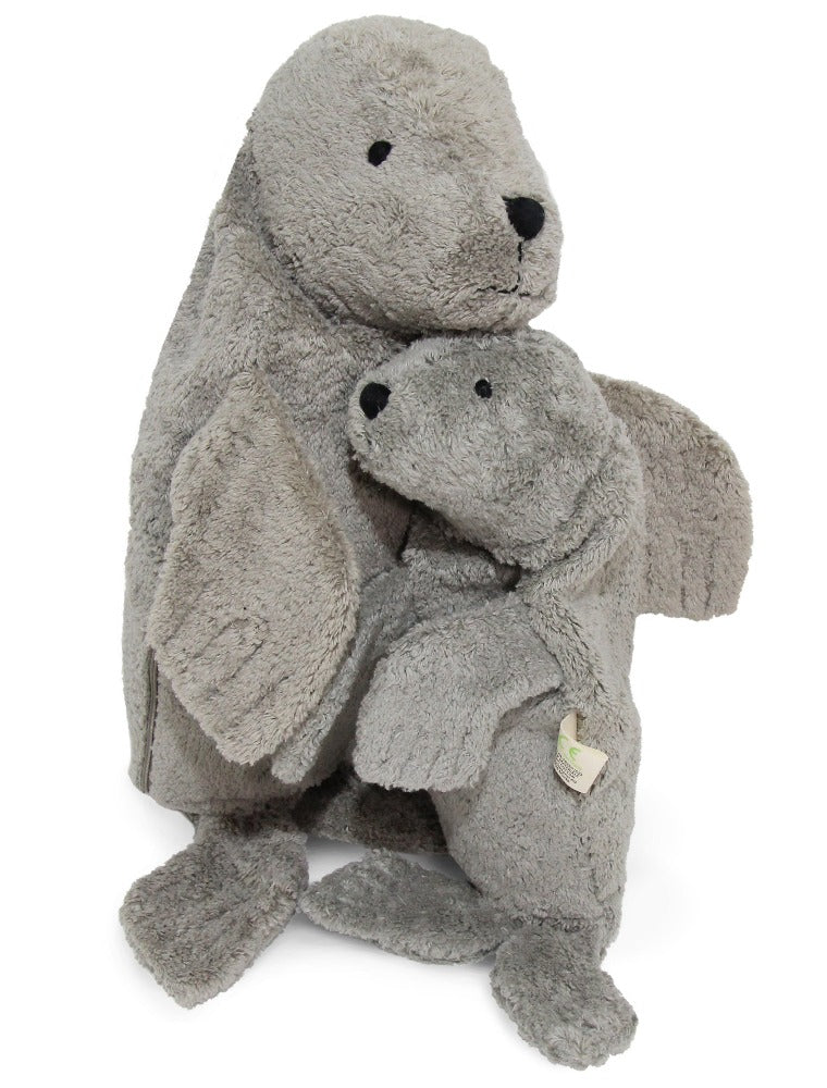 Senger Naturwelt heat cuddly toy seal small 2 months +