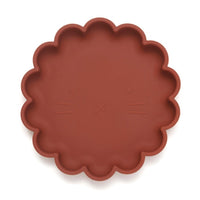Petit Monkey silicone plate lion baked clay