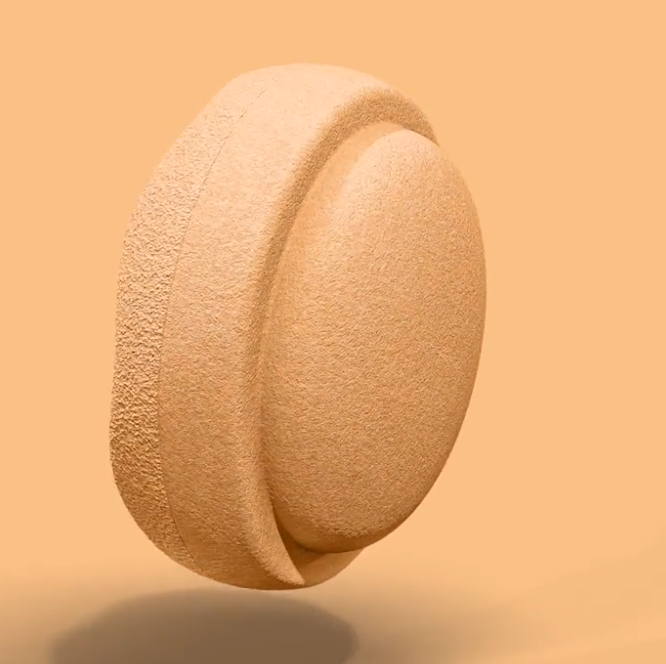 Stapelstein stacking stones Rainbow pastel 6 pcs