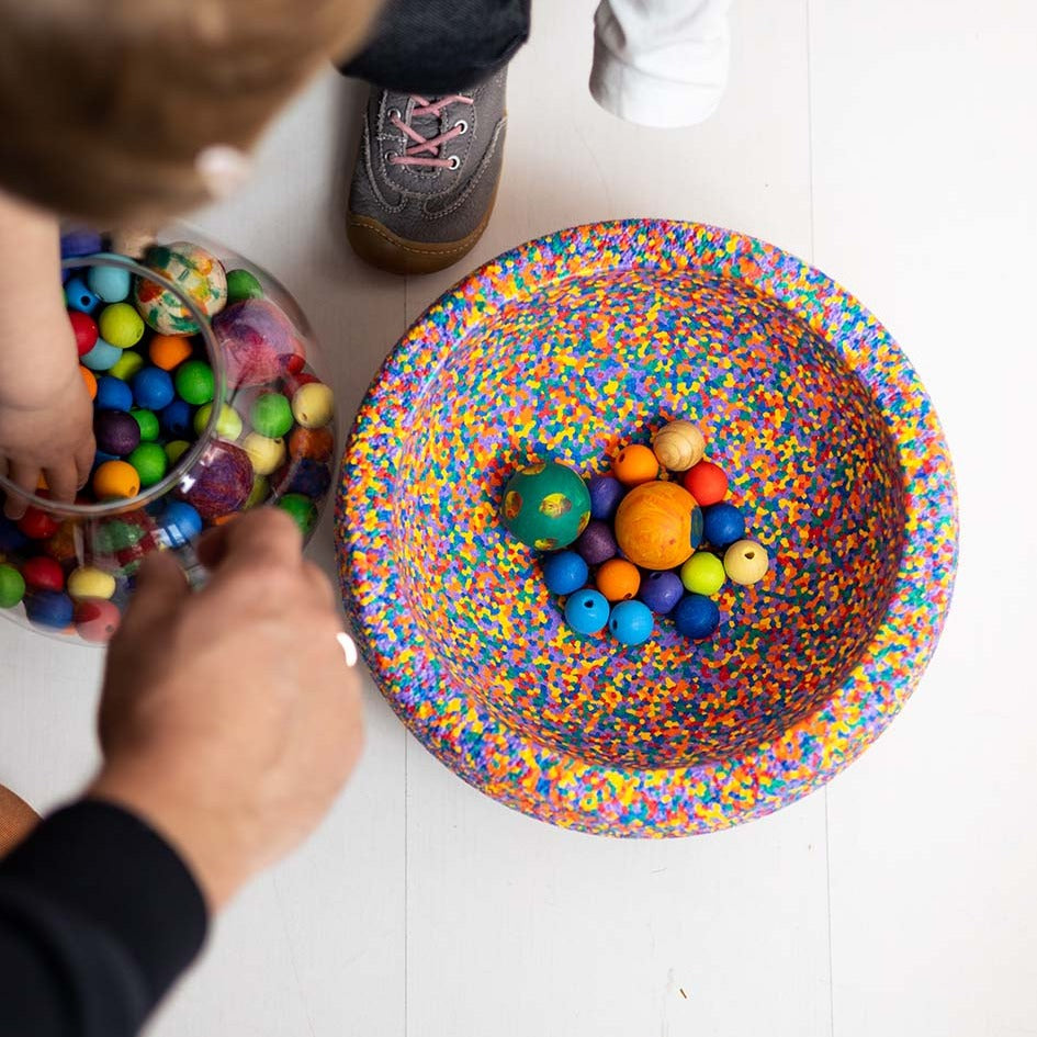 Stacking stone stacking stone confetti EPP kunststof