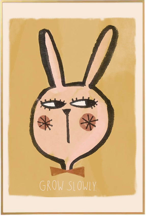 Studio loco poster Grow Slowy 50 x 70 cm