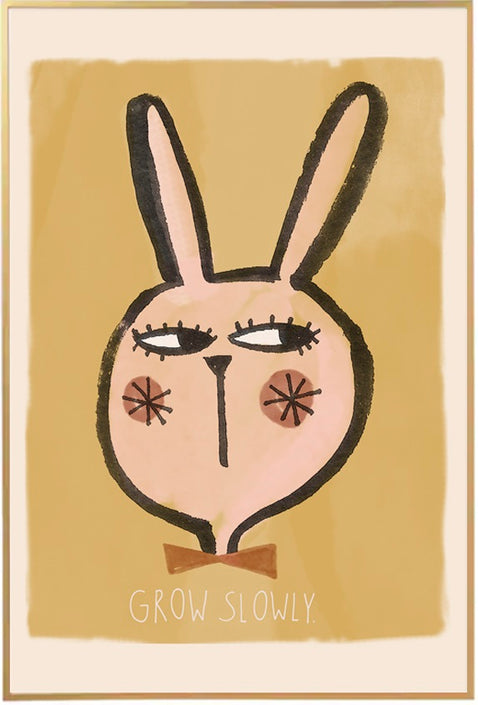 Studio loco poster Grow Slowy 50 x 70 cm