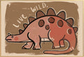 Studio loco poster Dino live wild 70 x 50 cm