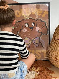 Studio loco poster labrapoodle 50 x 70 cm