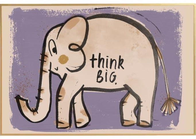 Studio loco poster oil 70 x 50 cm