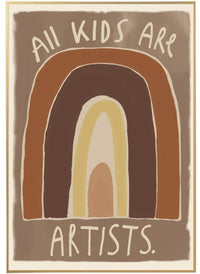 Studio loco poster rainbow 50 x 70 cm