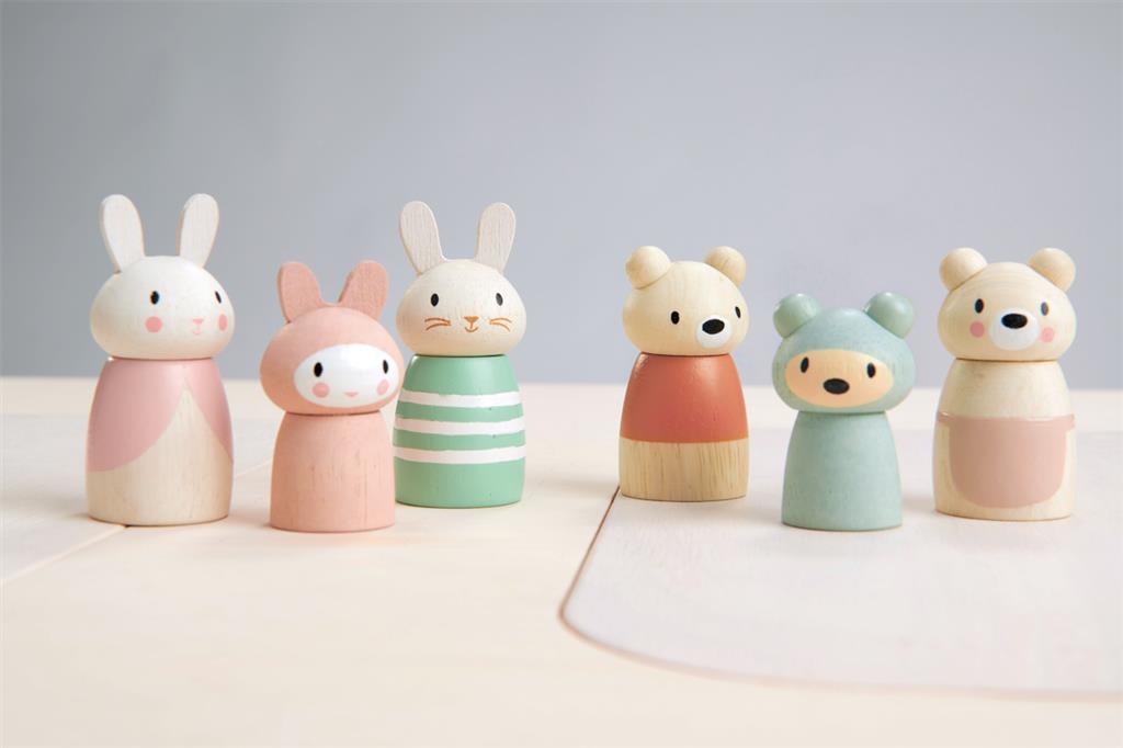 Tender Leaf Toys Family Rabbit 3yrs+ 4608383