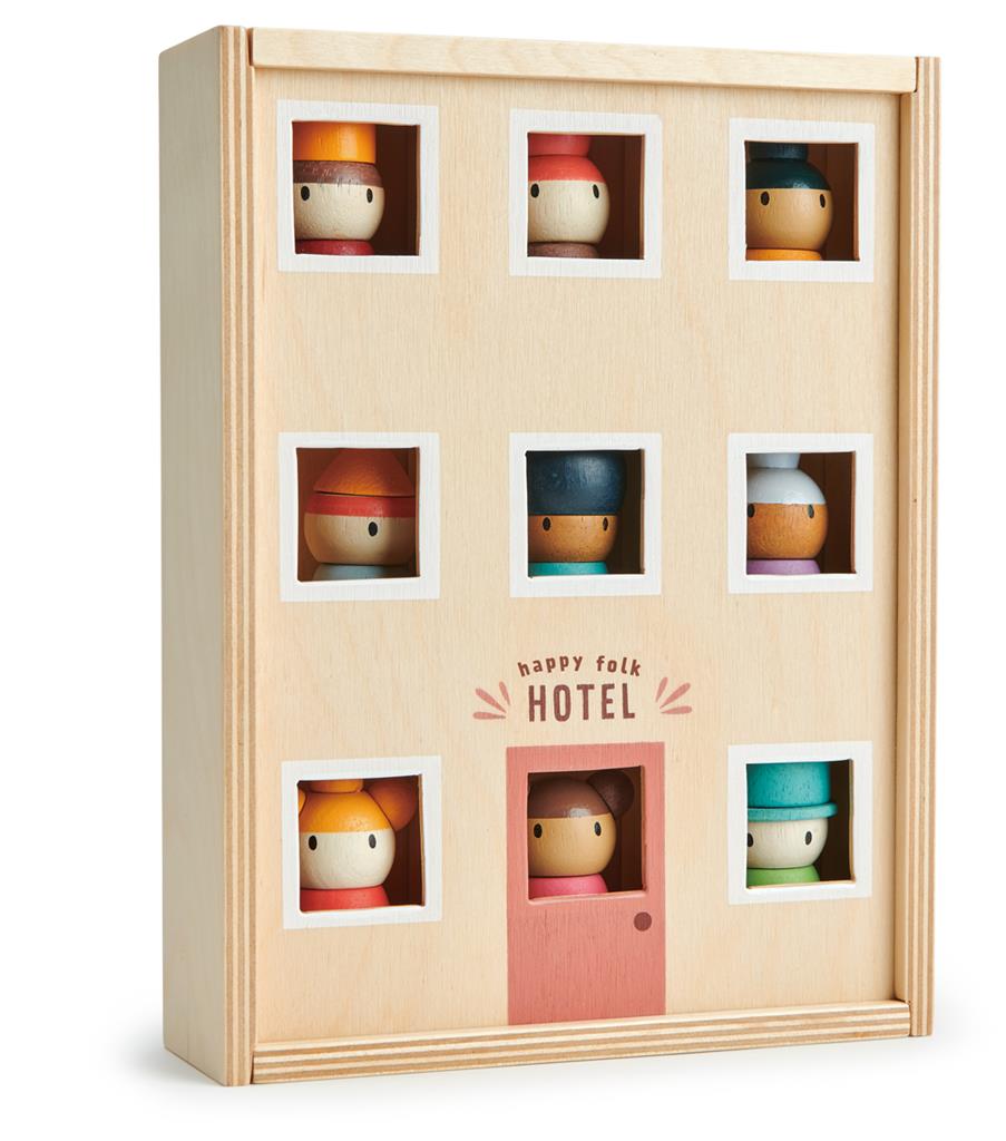 Tender Leaf Toys hotel Happy folk 3yrs+