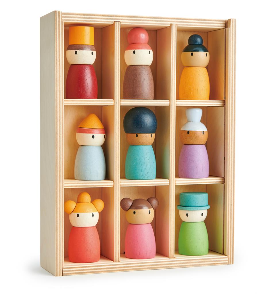 Tender Leaf Toys hotel Happy folk 3yrs+