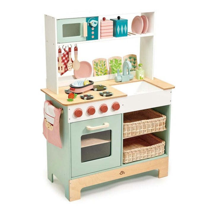 Tender Leaf Toys children's kitchen L + accessories 3yrs+