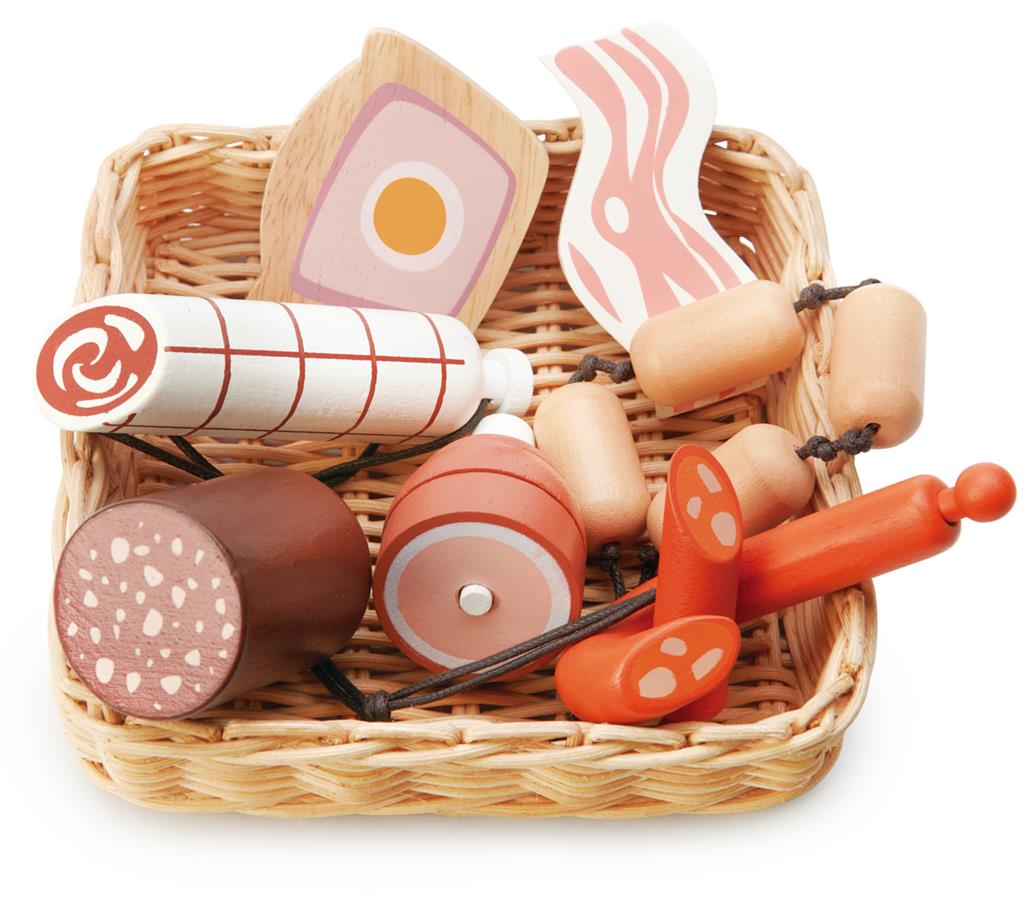 Tender Leaf Toys basket of meats 3yrs+