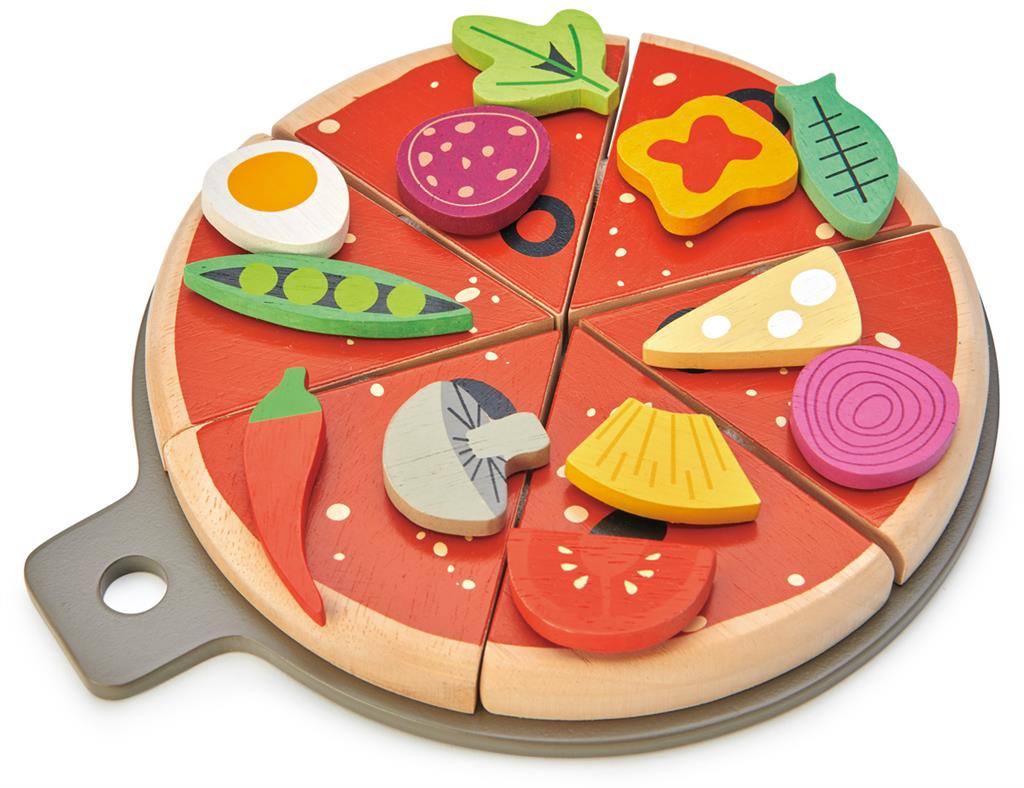 Tender Leaf Toys pizza in box 3yrs+ 191856082750