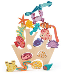 Tender Leaf Toys stacker coral reef 18 months +