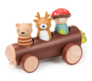 Tender Leaf Toys taxi forest animals 18 m +
