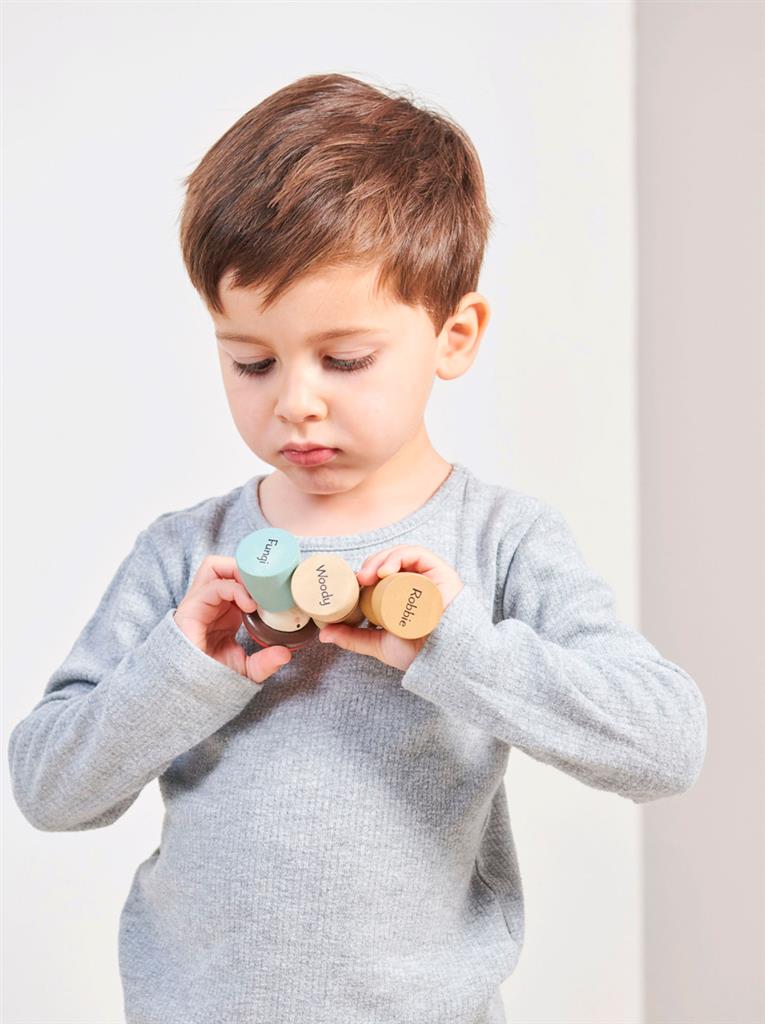 Tender Leaf Toys taxi forest animals 18 m +