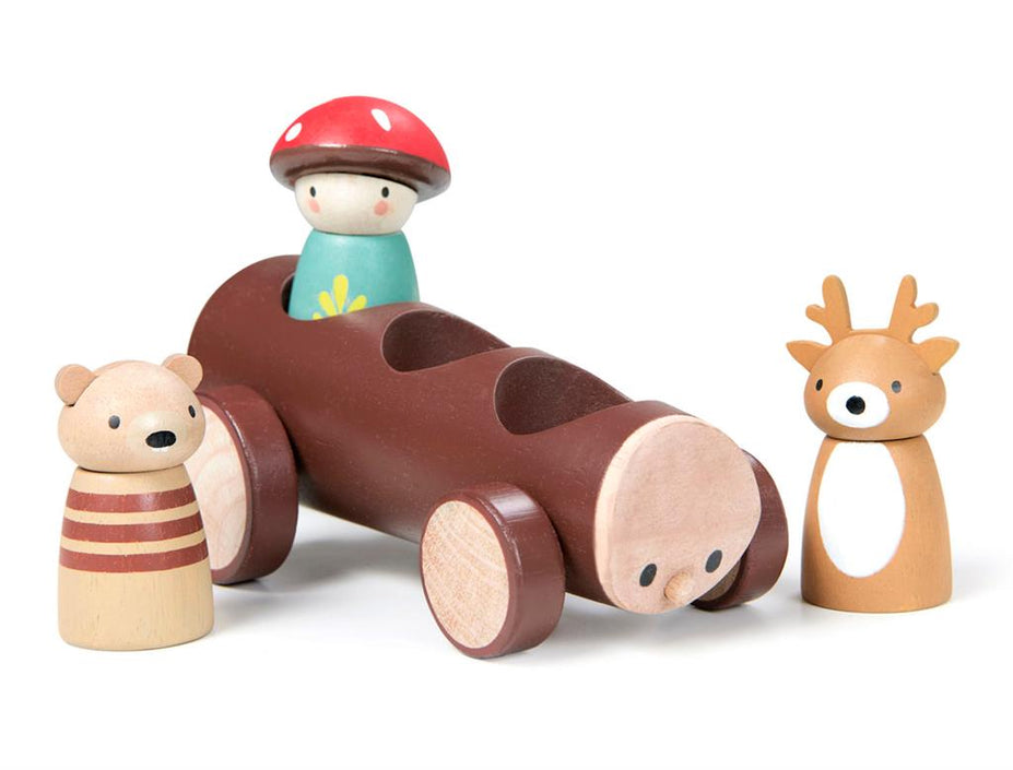Tender Leaf Toys taxi forest animals 18 m +