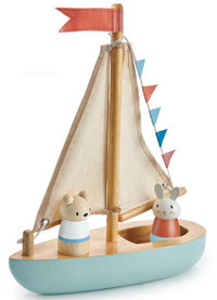 Tender Leaf Toys sailboat Sailaway 3yrs+