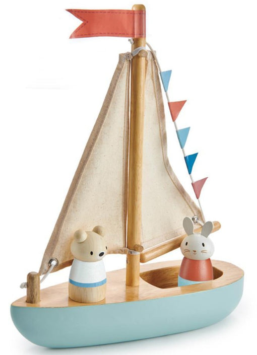Tender Leaf Toys sailboat Sailaway 3yrs+