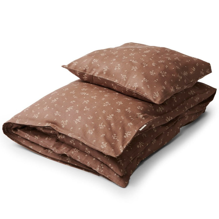 That's mine baby duvet cover Secret garden cocoa 100 x 130