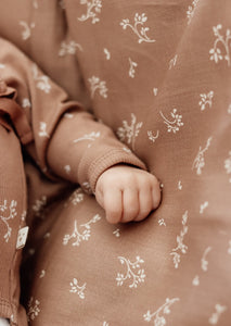 That's mine baby duvet cover Secret garden cocoa 100 x 130