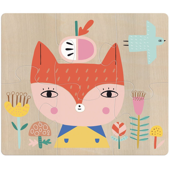 VILAC 4 wooden puzzles Suzy Ultman 2 yrs+