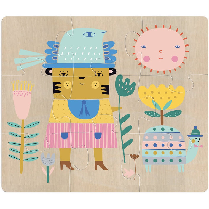 VILAC 4 wooden puzzles Suzy Ultman 2 yrs+