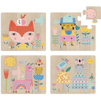 VILAC 4 wooden puzzles Suzy Ultman 2 yrs+