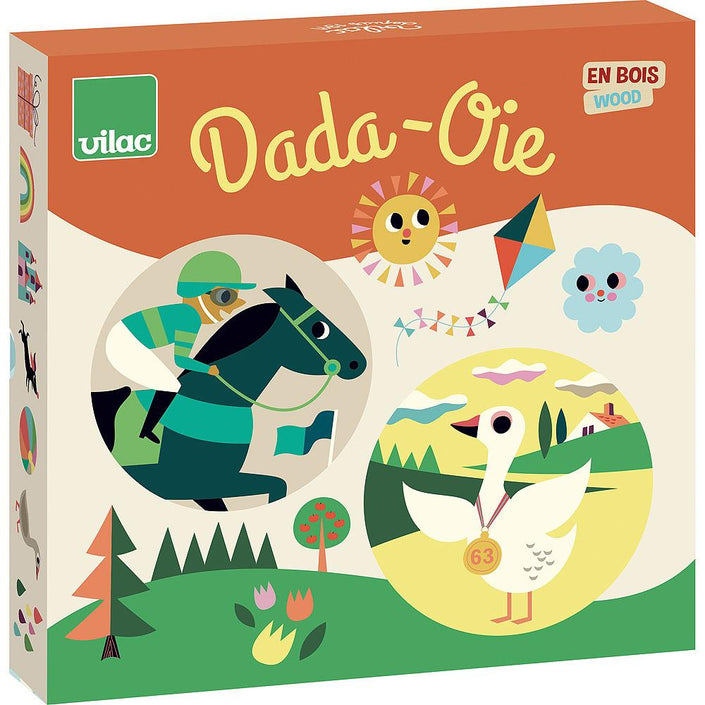 VILAC goose board + ludo Ingela 2 yrs+