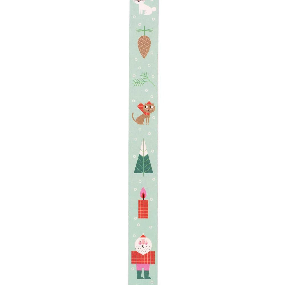Buy Washi tape Xmas mint 10 mtr