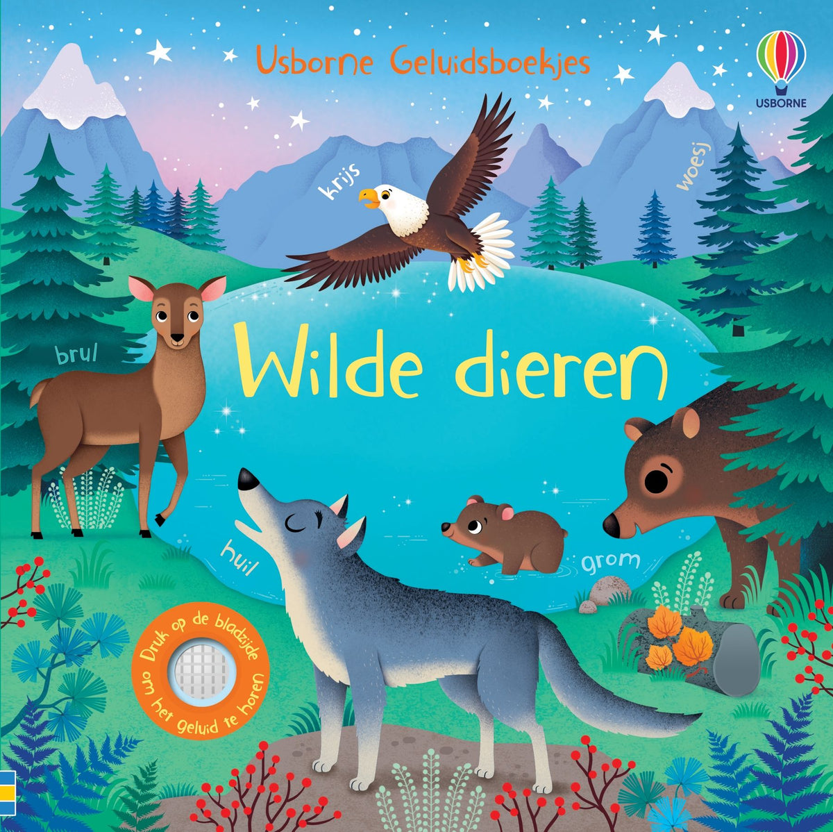Wild animals - sound book 1 yr+