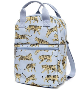 Petit Monkey children's backpack tiger gray L