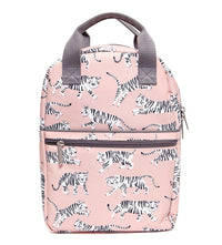 Petit Monkey children's backpack tiger white L