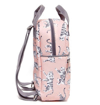 Petit Monkey children's backpack tiger white L