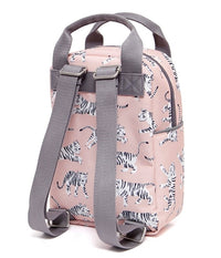 Petit Monkey children's backpack tiger white L