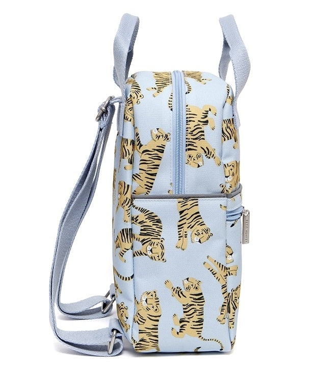 Petit Monkey children's backpack tiger gray S