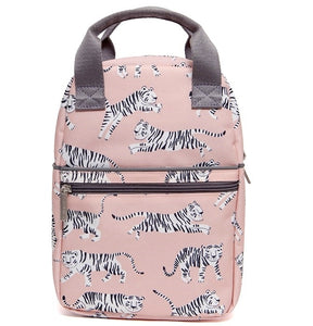 Petit Monkey children's backpack tiger white S