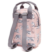 Petit Monkey children's backpack tiger white S